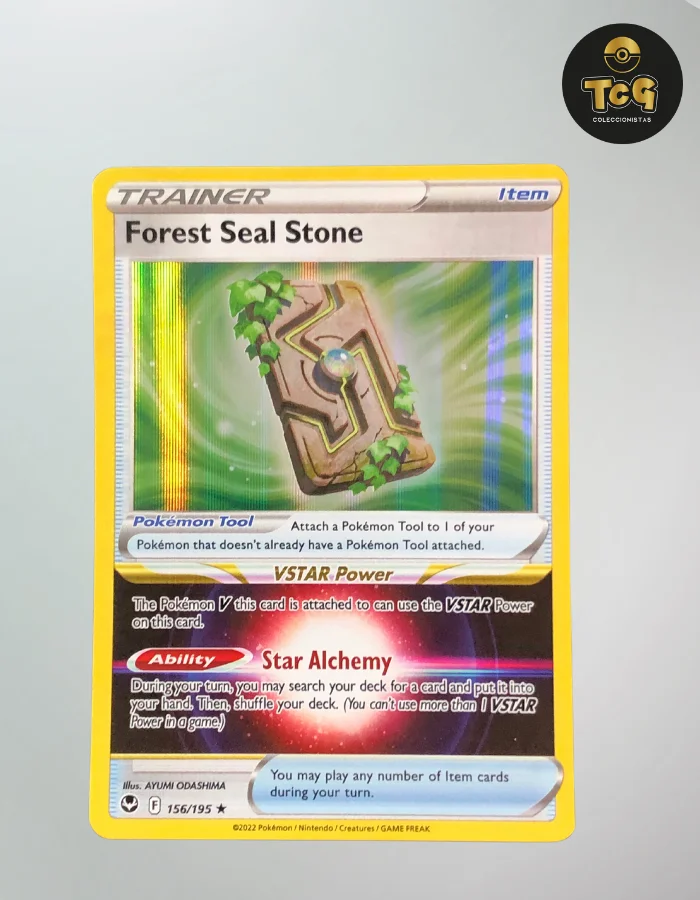Forest Seal Stone 156/195 Silver Tempest