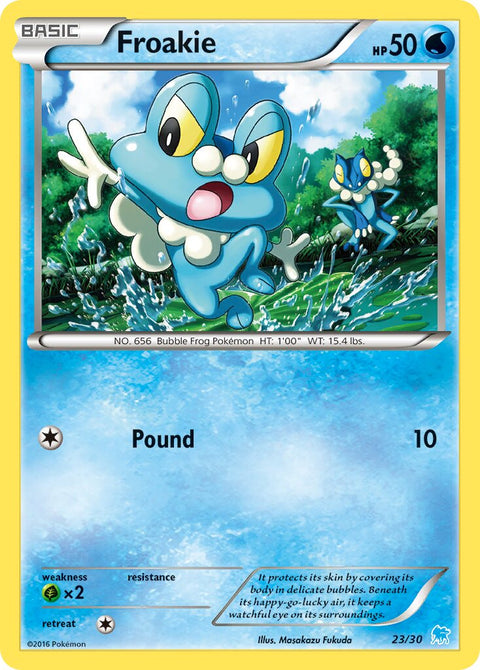 Froakie - 23/30 - Common (Inglés MP)