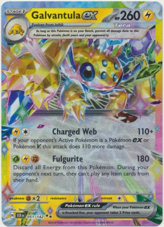 Galvantula ex – 051/142 – Ultra Rare