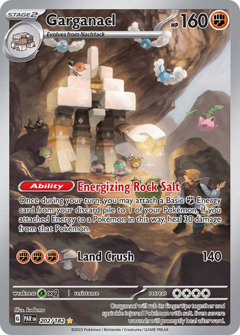 Garganacl - 202/182 - Illustration Rare (Español Foil NM)