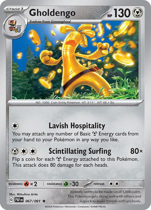Gholdengo - 067/091 - Rare (Español Foil NM)