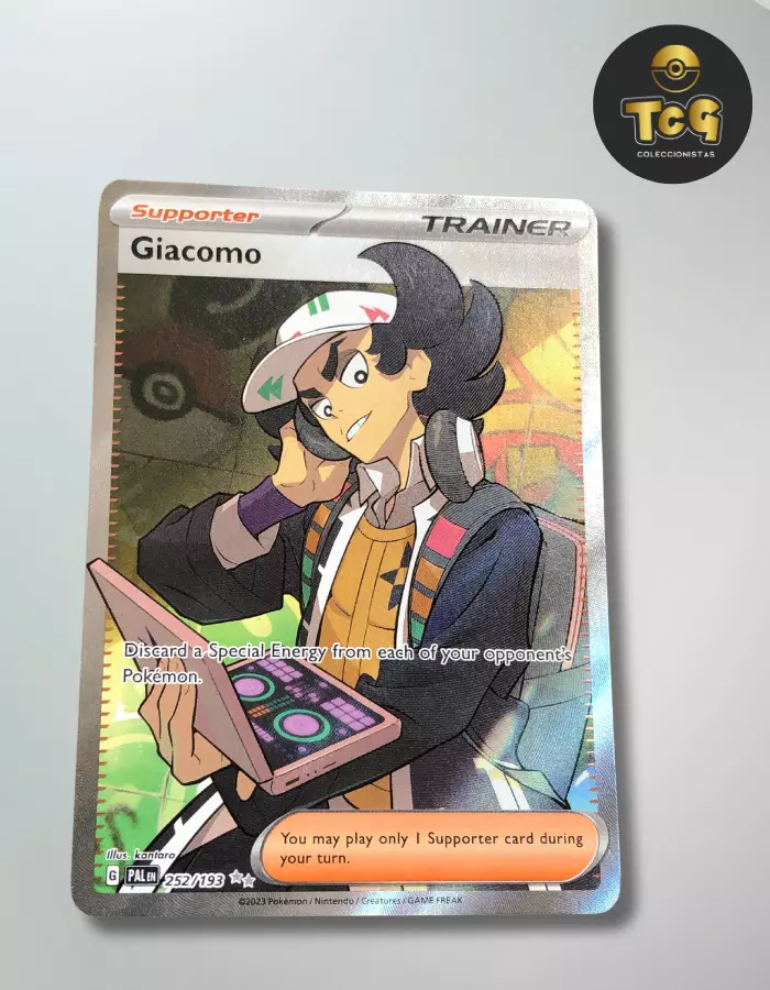 Giacomo 252/193 Paldea Evolved