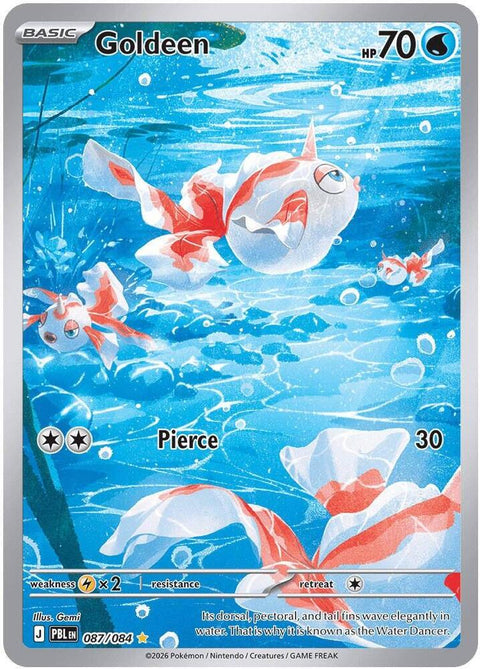 Goldeen - 087/084 Pitch Black Illustration Rare