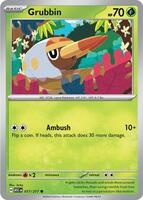 Grubbin – Common Reverse Holo – 017/217 – Inglés