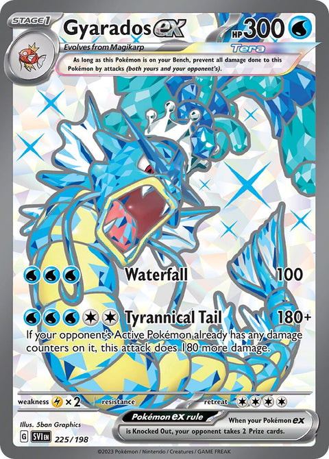 Gyarados ex - 225/198 - Ultra Rare (Inglés Foil NM)