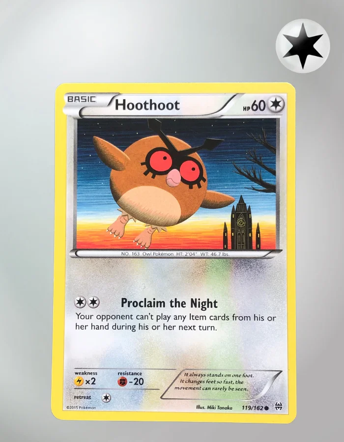 Hoothoot 119/162 Breakthrough