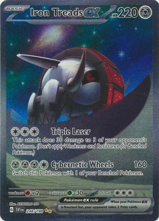 Iron Treads ex – 248/198 – Special Illustration Rare – Inglés