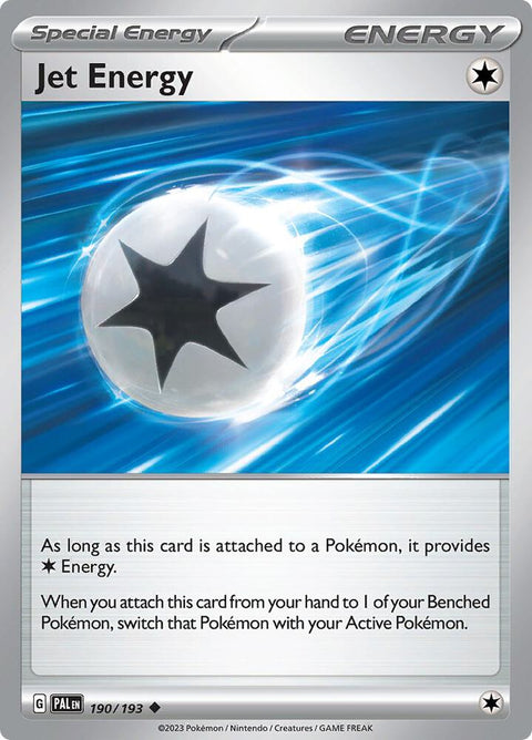 Jet Energy - 190/193 - Uncommon (Inglés NM)