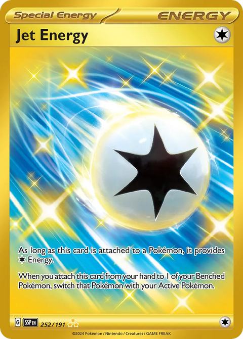 Jet Energy - 252/191 - Hyper Rare
