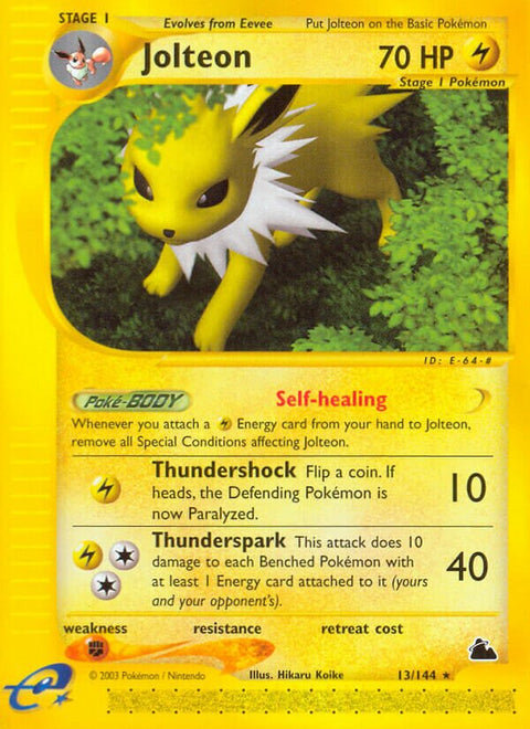 Jolteon - 13/144 - Rare (Inglés HP)