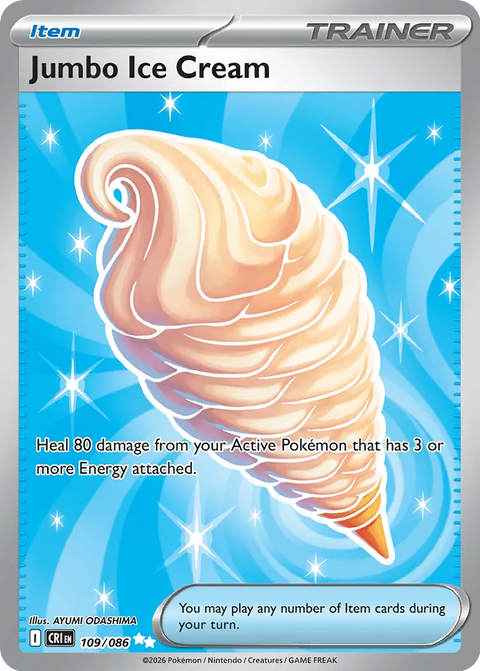 Jumbo Ice Cream - 109/086 - Ultra Rare (Inglés Foil NM)