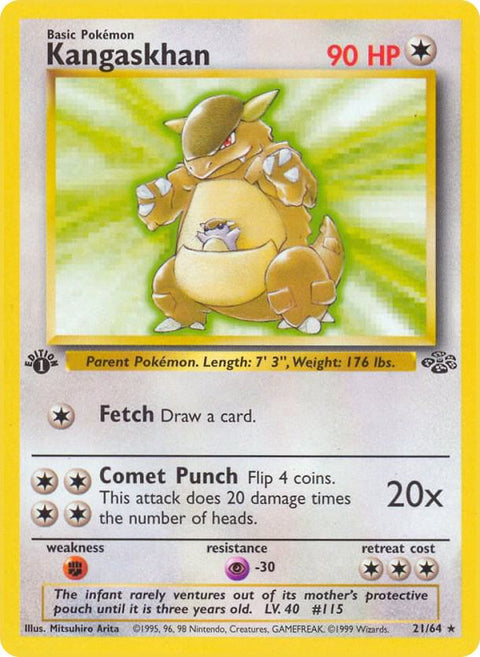 Kangaskhan - 21/64 - Rare
