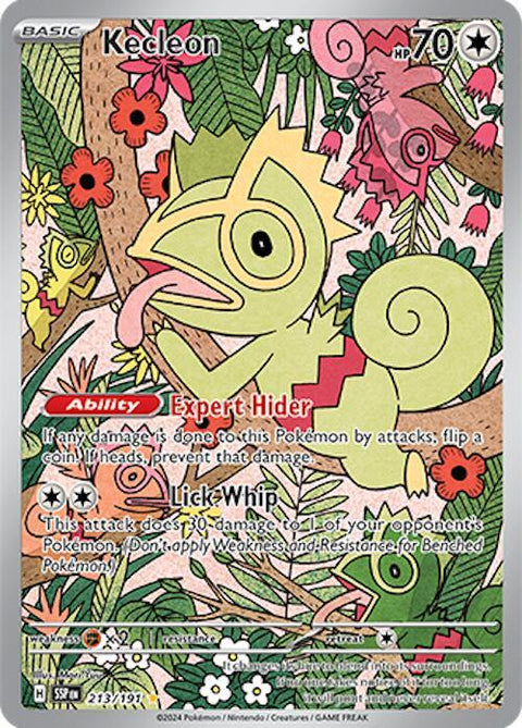 Kecleon - 213/191 - Illustration Rare (Español Foil NM)