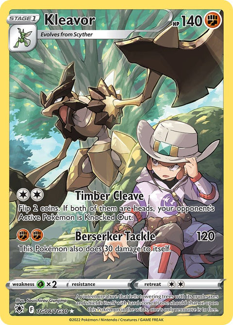 Kleavor - TG08/TG30 - Rare Holo (Inglés Foil NM)