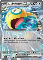 Larry’s Dudunsparce ex – Double Rare – 164/217 – Inglés