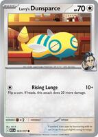 Larry’s Dunsparce – Common – 163/217 – Inglés