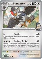 Larry’s Staraptor – Holo Rare Reverse Holo – 170/217 – Inglés