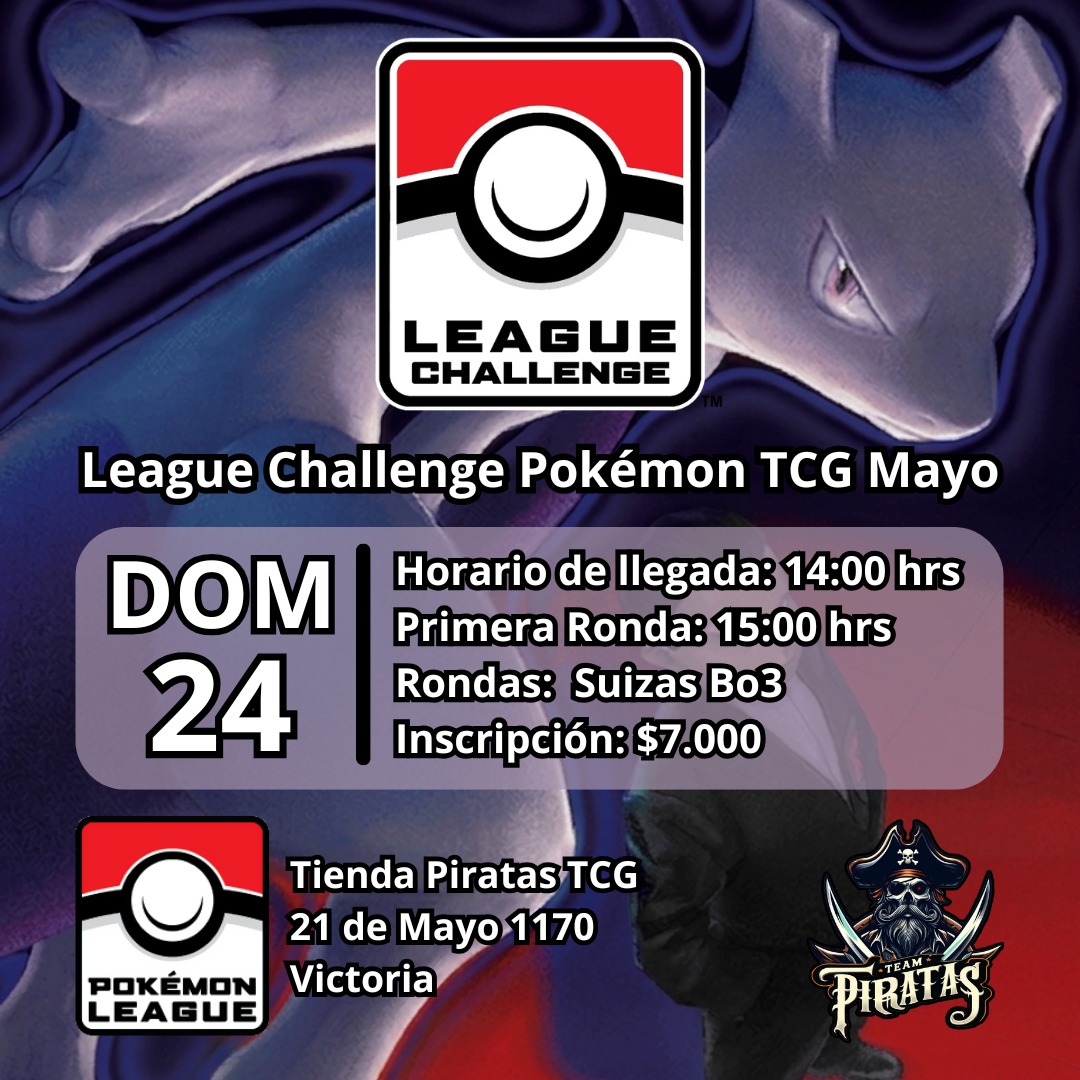 League Challenge Pokemon Mes Mayo