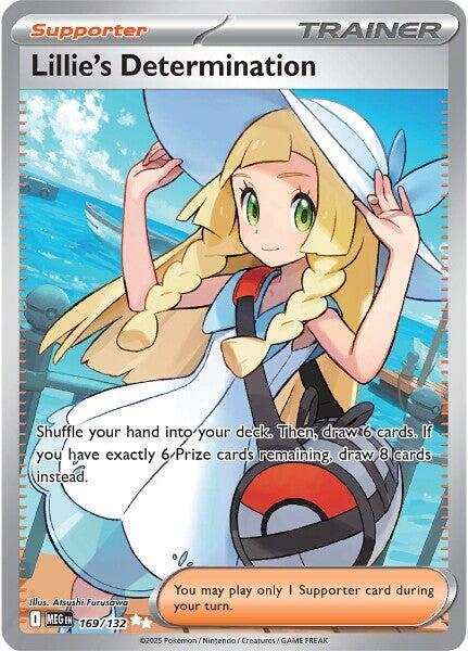 Lillie's Determination - 169/132 - Ultra Rare (Inglés Foil NM)