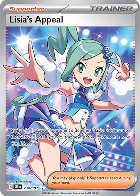Lisia's Appeal - 234/191 - Ultra Rare (Español Foil NM)