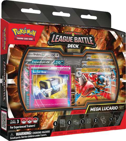 Lucario ex League Battle Deck INGLÉS
