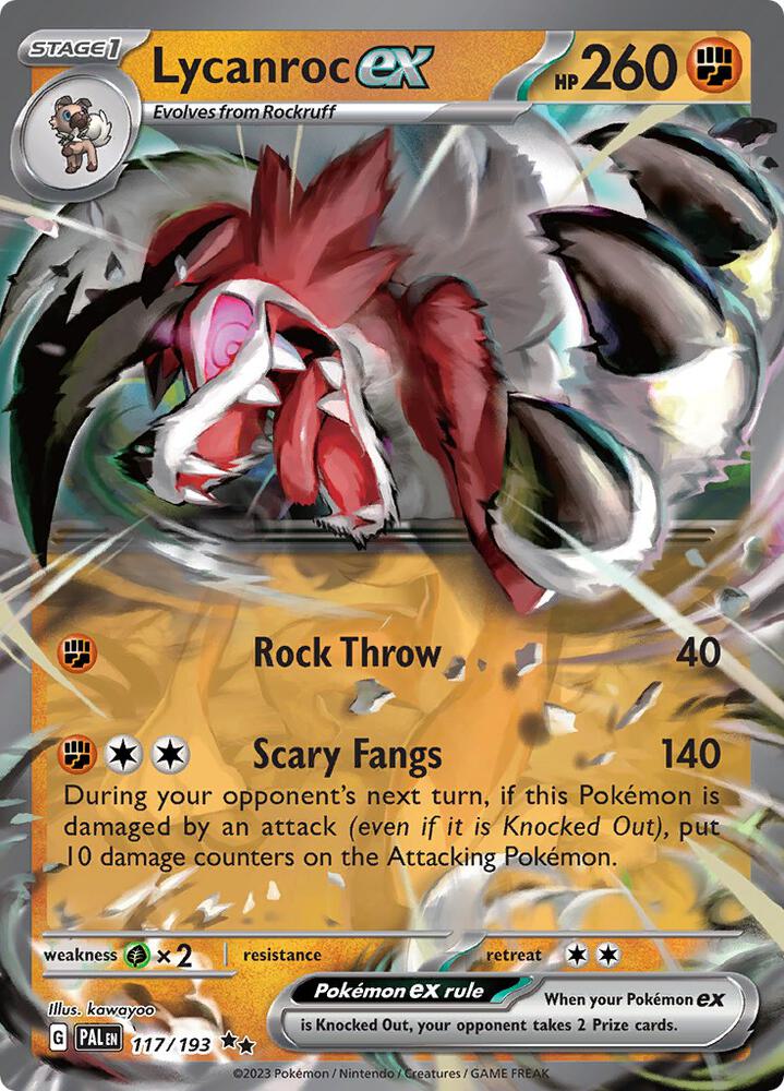 Lycanroc ex – 117/193 – Español