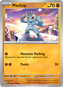 Machop (INGLES) [066/165]