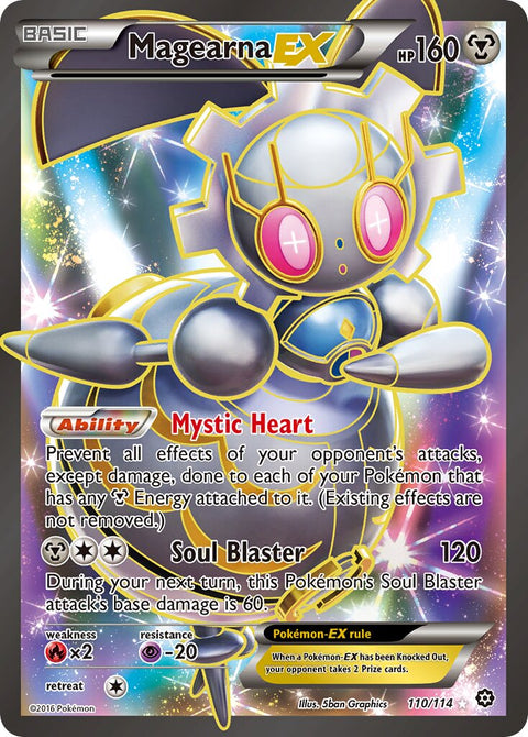 Magearna-EX - 110/114 - Rare Ultra