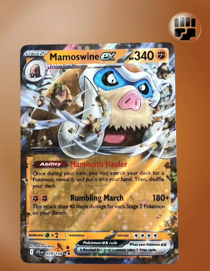 Mamoswine ex (Liga) 079/159 - Journey Together