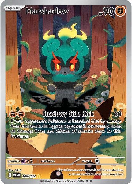 Marshadow - 146/132 - Illustration Rare (Español Foil NM)