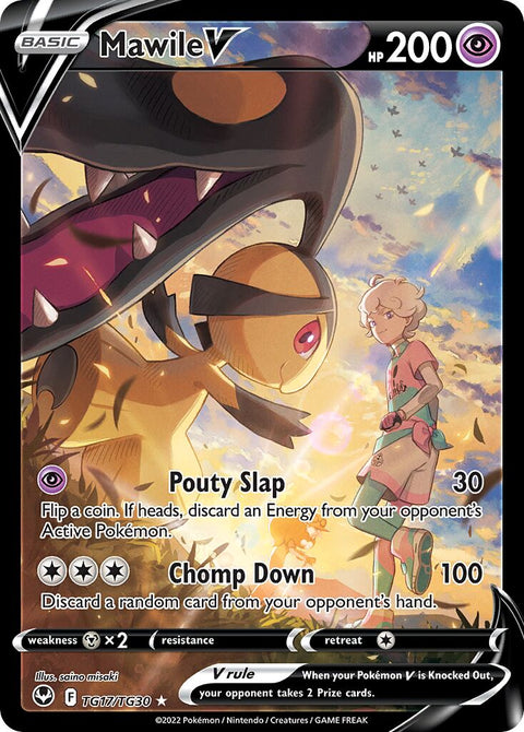 Mawile V - TG17/TG30 - Holo Rare V