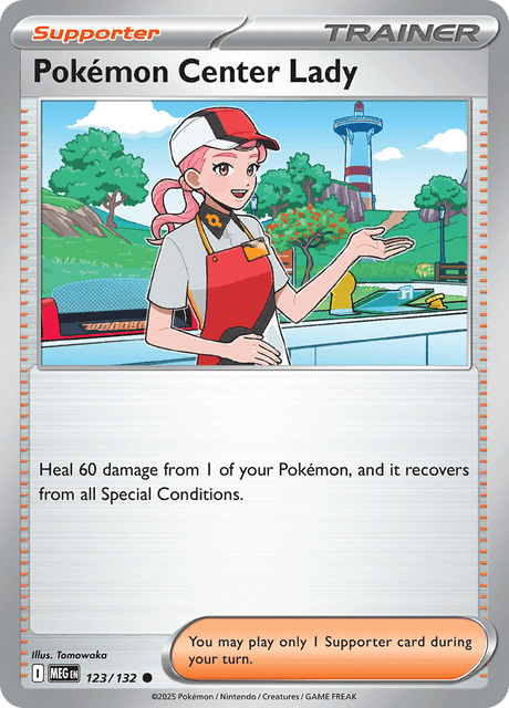MEG - 123 - Pokémon Center Lady - Common