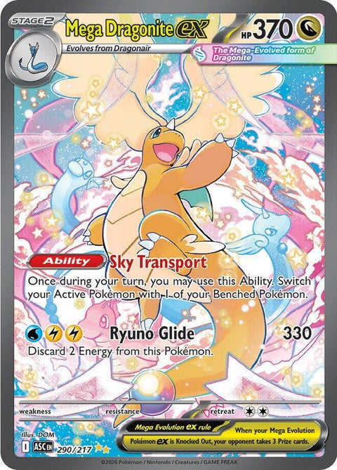 Mega Dragonite ex - 290/217 - Special Illustration Rare