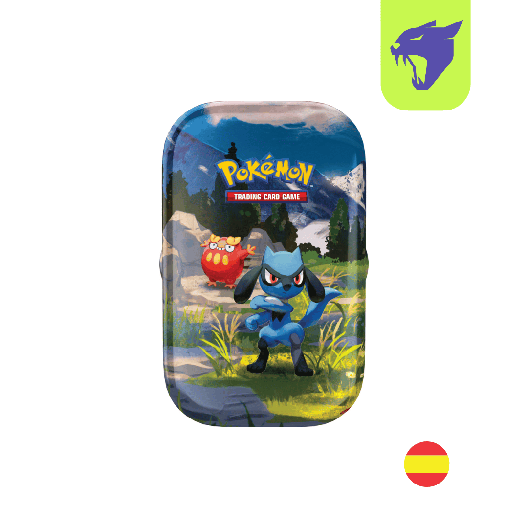 Mega Evolution — Ascended Heroes Mini Tin Riolu (Español)