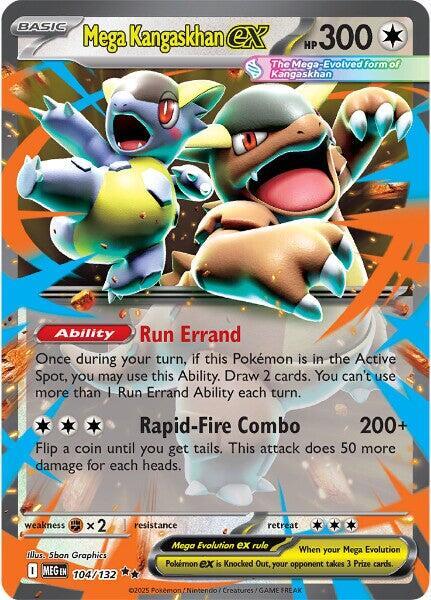 Mega Kangaskhan ex – 104/132 – Double Rare - Español