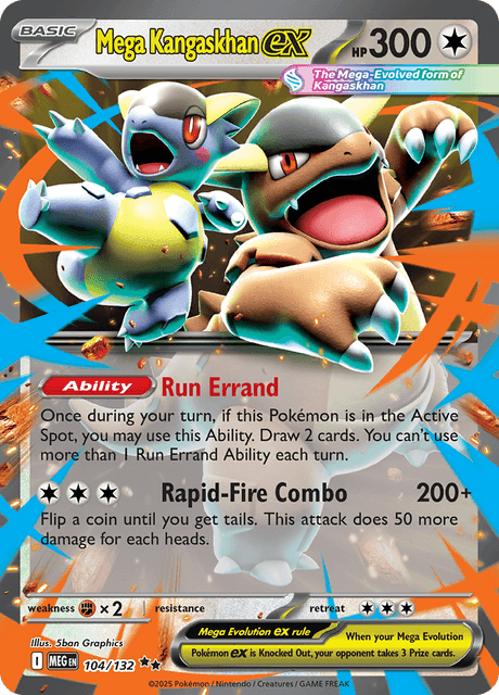 Mega Kangaskhan ex – 051/063 – JAP