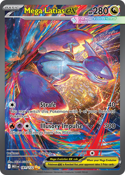 Mega Latias ex - 181/132 - Special Illustration Rare (Español Foil NM)