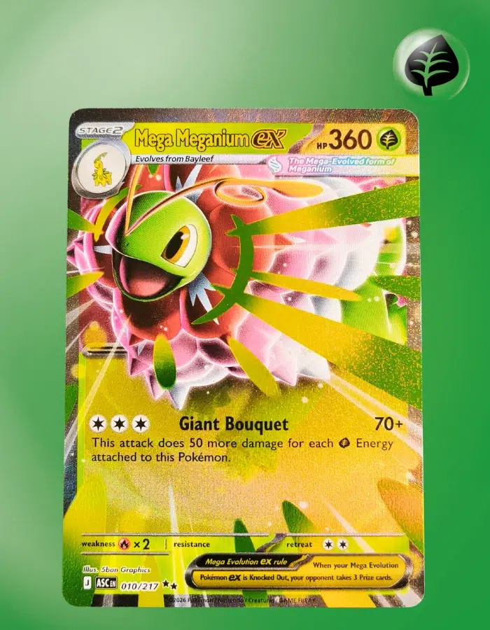 Mega Meganium ex 010/217 Ascended Heroes