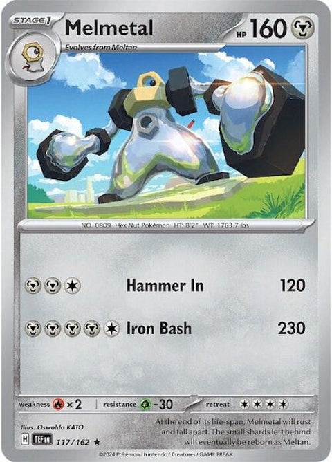 Melmetal - 117/162 - Rare (Español Foil NM)