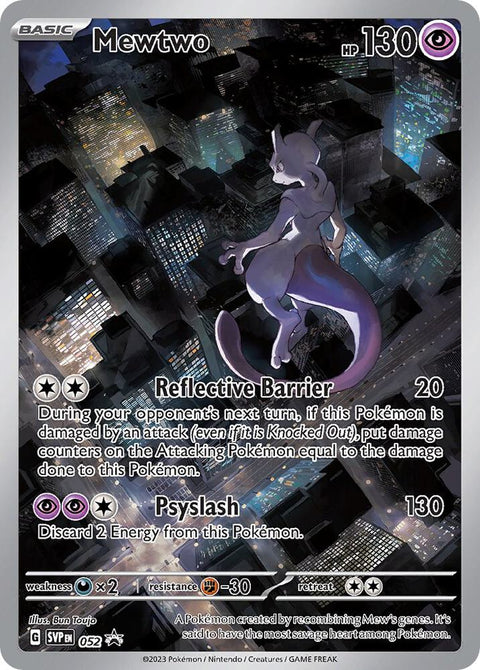 Mewtwo - 052 - Promo (Inglés Foil NM)