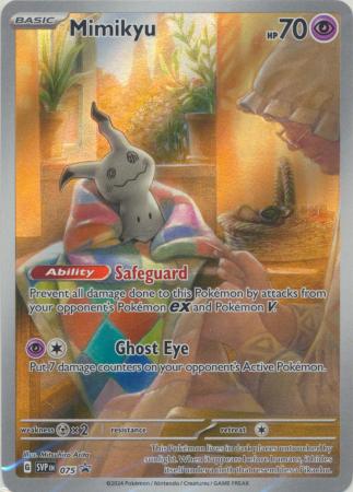 Mimikyu – SVP075 – Illustration Rare Promo – Inglés