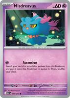 Misdreavus – Common Reverse Holo Dusk ball – 085/217 – Inglés