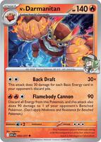 N’s Darmanitan – Uncommon Reverse Holo – 033/217 – Inglés