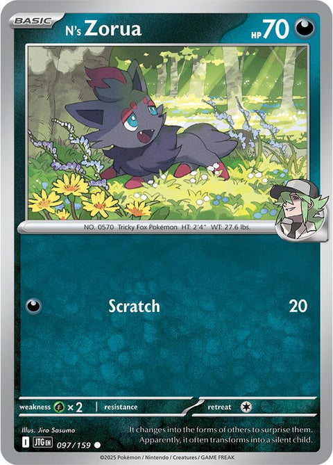 N's Zorua - 097/159 Journey Together