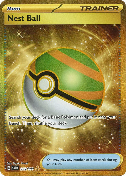 Nest Ball - 255/198 - Hyper Rare (Inglés Foil NM)