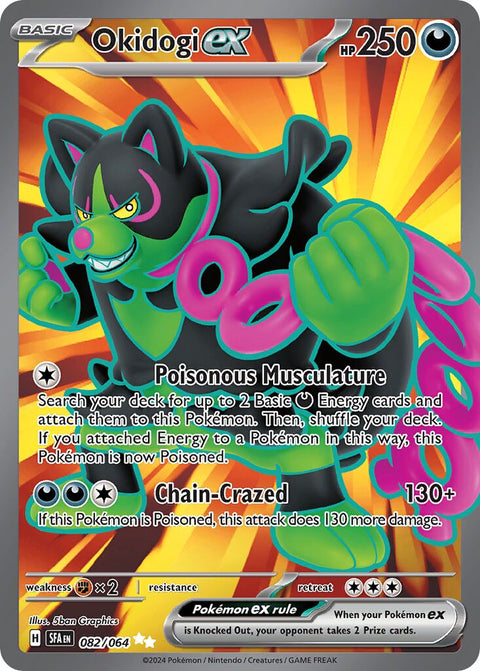 Okidogi ex - 082/064 - Ultra Rare (Español Foil NM)
