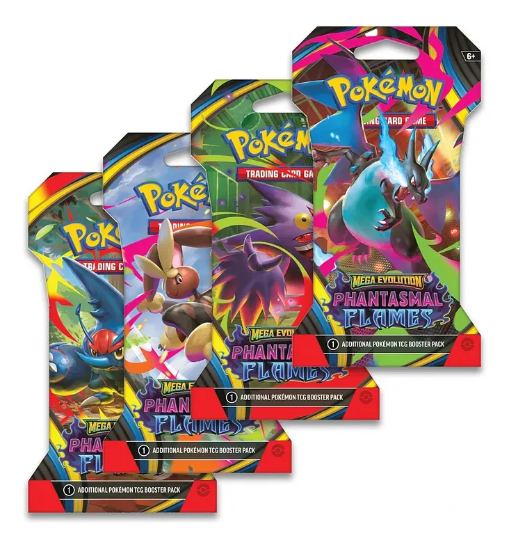 Phantasmal Flames - Sleeved Booster Pack Inglés