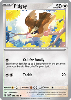Pidgey – 016/165
