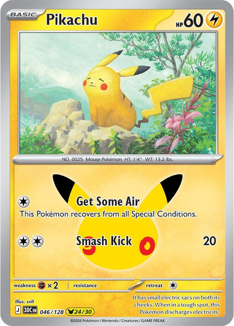 Pikachu - 046/128 - Pikachu Rare