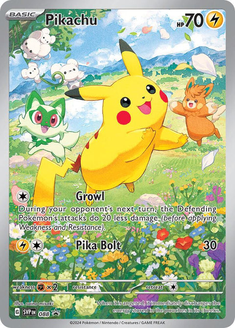 Pikachu - 088 - Promo (Inglés Foil NM)